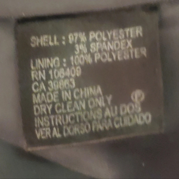 💚5/$25 TAHARI Arthur S Levine Pinstripe Black Feminine Fitted Blazer Jacket 2 - Picture 7 of 7